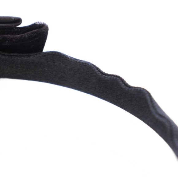 Chanel Headband Ribbon Velvet Black TK Shoulder Bag main image 7